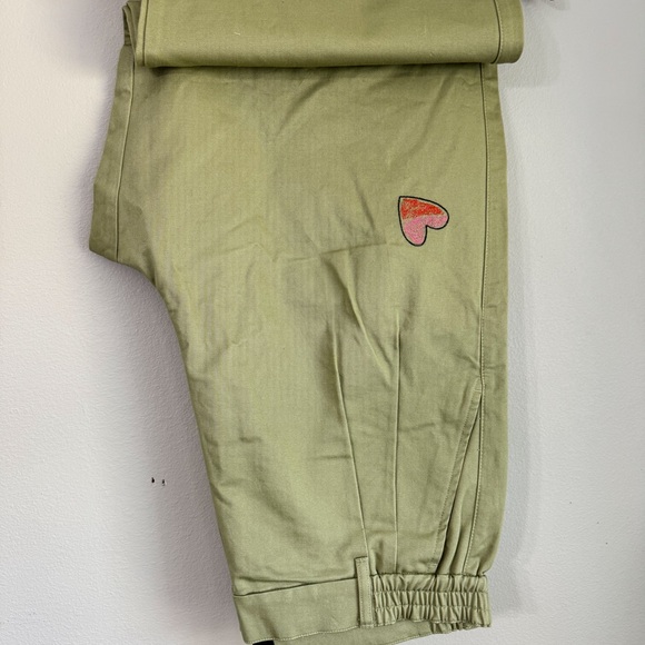 NWT Teddy Fresh Mens Pleated Pants, Olive, 34 - Picture 8 of 8